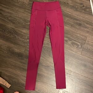 Burgundy total knockout right Victoria secret